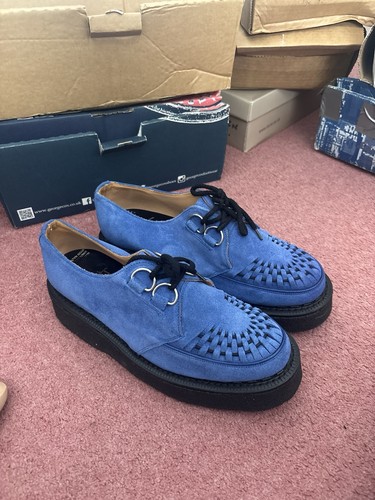 Mens blue skipton suede - skipton,