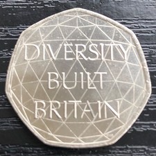 Diversity Built Britain 50p