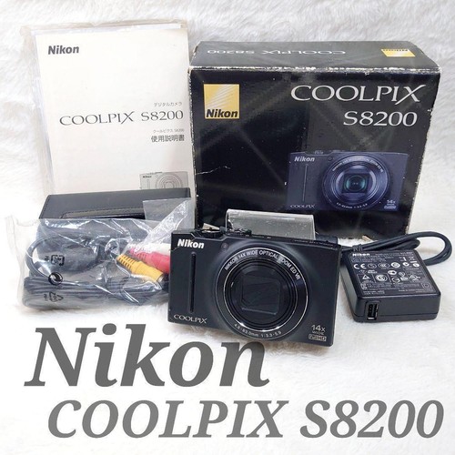 Nikon coolpix s8200 black - coolpix,