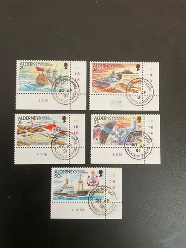 Stamps alderney - ii,