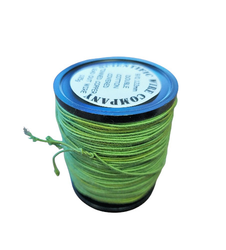 Cotton covered copper wire - covered,