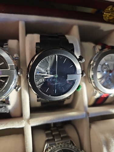 Gucci chrono 101m black on - gucci,