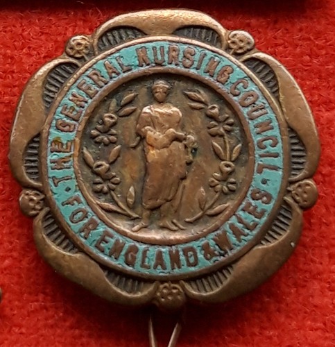 Vintage enamel badge the - vintage, badge.