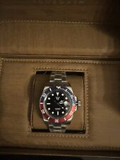 MENS WILLIAM JOURDAIN AUTOMATIC WATCH NH35 MOVEMENT SAPPHIRE GLASS 20ATM PEPSI