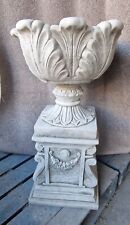 Pair Large Tulip Vase Urn