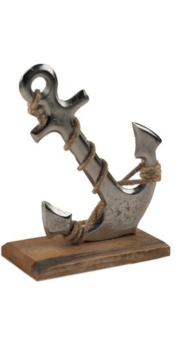 Nautical anchor 18cm ornament - anchor,