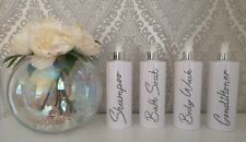 Mrs Hinch Inspired Personalised Pump Bottles Bathroom Set Shampoo Kitchen