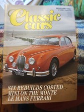 Jaguar Mk 2. Thoroughbred and Classic Cars article Feb 1987, VGC
