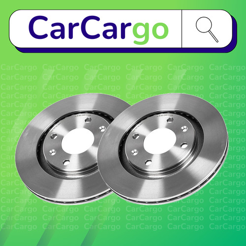 Vented front brake discs - vented,