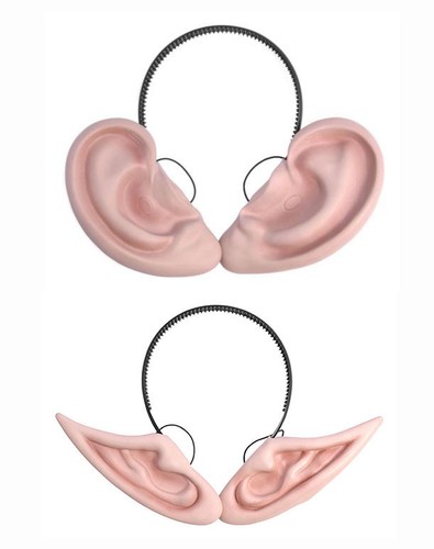Giant rubber ears headband - rubber,