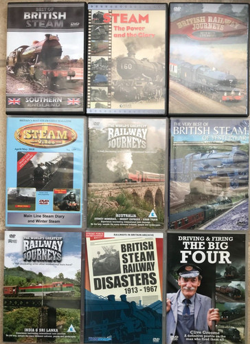 Bundle train steam dvds - /,
