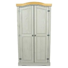 Light Grey Double Wardrobe 2
