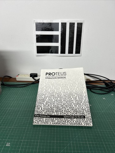 Emu proteus operation manual - proteus,