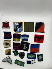 Various Military Cloth Badges