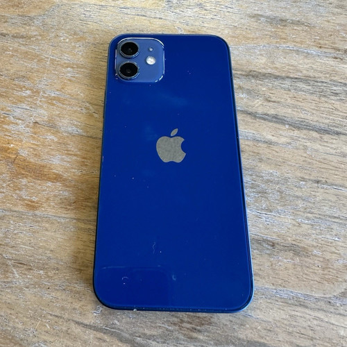 Apple iphone 64gb blue 12mp - iphone,