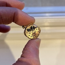 Vintage 1960's Omega cal 625 17J watch movement & dial - spares/repairs