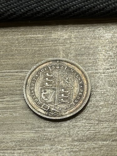 Victoria sixpence 1887 - sixpence,,
