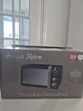 Swan Retro Digital Microwave