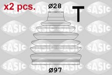 X2 PCS FRONT WHEEL DRIVE | BELLOW 1906061 SASIC I