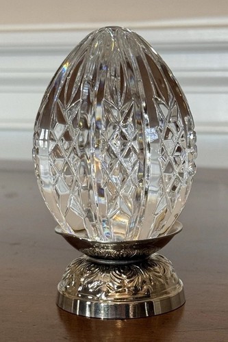 Vintage waterford crystal egg - vintage,