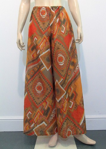 Vintage 1970s womens palazzo - womens,