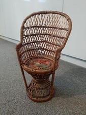 Vintage small wicker - 13",