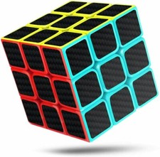 Cube Puzzle 3x3 Toy Carbon