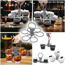 Cup Carrier for Drinks Reusable Drink Carrier Foldable Carrier Drink Holder I5