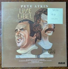Pete Atkin Live Libel Vinyl