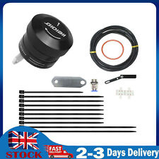 Black Universal Motorcycle Automatic Chain Oiler Lubrication System Aluminum UK