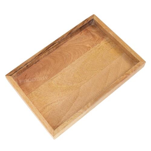 28cm decorative wooden tray - 28cm,