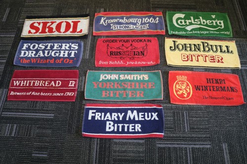 Vintage beer towels - beer,