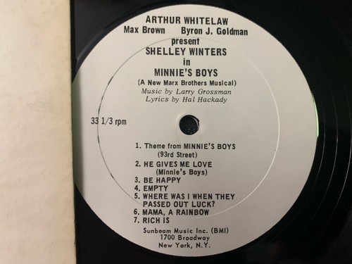 Test pressing 1970 - test, pressing-1970
