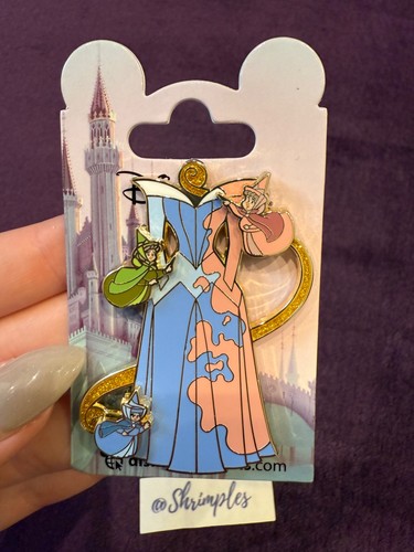 Disney pin paris - aurora, dress