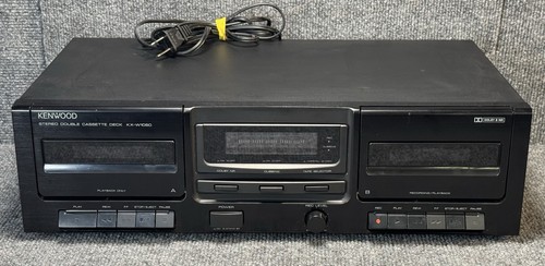 Kenwood w1060 dual cassette - kenwood,