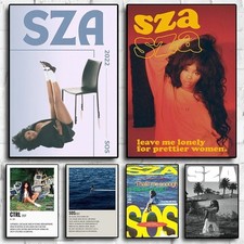 SZA Music Album Cover Poster
