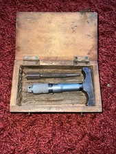 Shardlow Sheffield Depth Gauge Micrometer Boxed