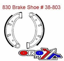 BRAKE SHOES TWIN LEADING