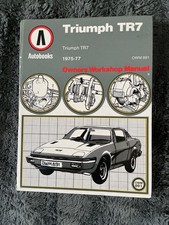 Triumph TR7  1975 - 77   Autobooks Owners Workshop Manual
