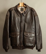 Vintage Avirex A2 Brown