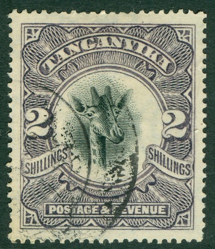 Tanganyika 1922 2 - 84, 1922-24.