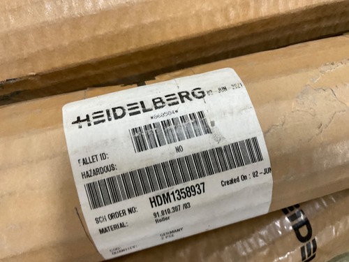 Heidelberg roller 010 - heidelberg, 91.010.307