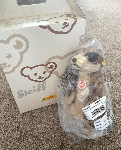 Original steiff meerkat mungo - meerkat,