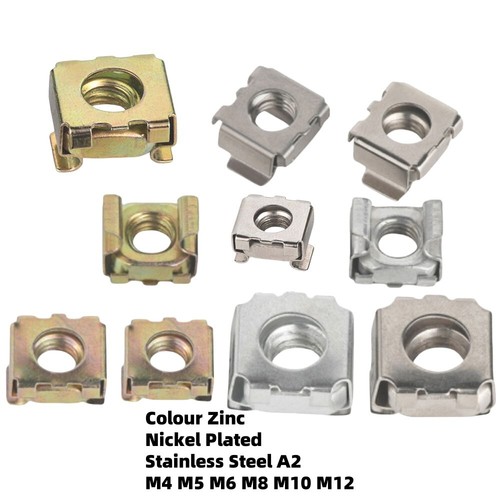 Cage nuts square hole - square,