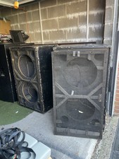 Pair of Unloaded Dual 18