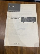 IC R7000 - Communications Reciever - ICOM - Instruction Manual - KP260