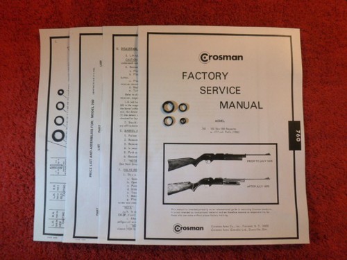 Crosman 760 rifle 1966 to - 760,