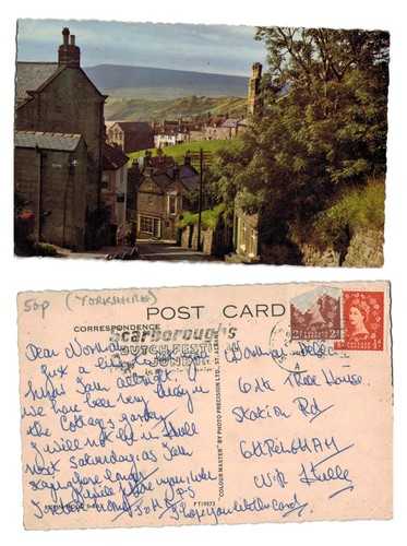 Postcard robin hood s - robin, bay