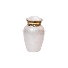 Beautiful Cremation Urns UK, Blessing Pearl Small Keepsake Urn for Human Ashes.
