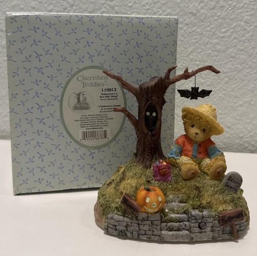 Cherished teddies halloween - teddies,
